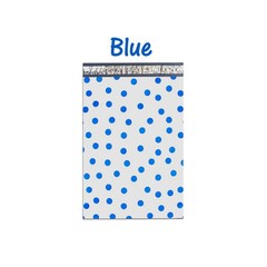12″ x15″ All Color Exclusive Polka Dot FLAT POLY Mailers_w Kiss Lips Stickers