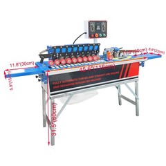 Automatic Edge Banding Machine, Curved/Straight Line Sealing for Woodworking