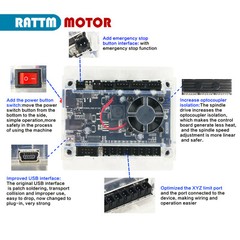 「USA」 CNC 3018 PRO GRBL Control Board CNC Machine Engraver/Laser Controller Card
