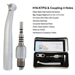 COXO Dental Fiber Optic High Speed Handpiece For KaVo MULTIflex Coupler 4 6 Hole