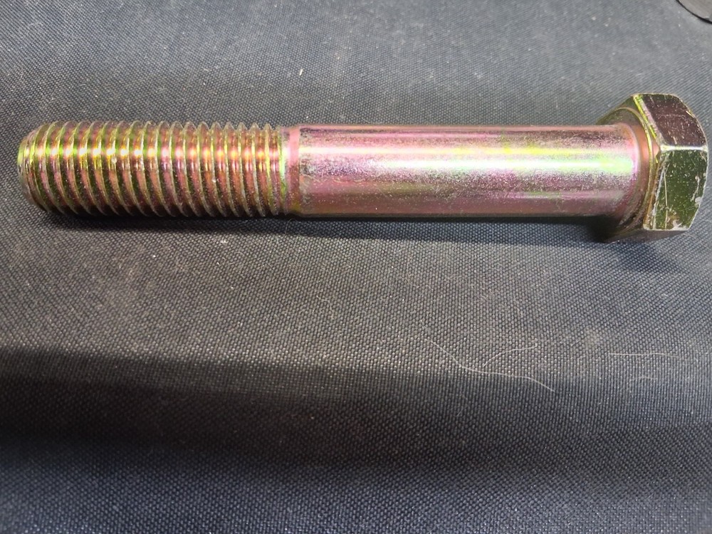 LOT OF 6 x. 3/4-10×4 3/4” Hex Head Cap Screw Brass
