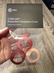Eko CORE 500 Digital Stethoscope Rose Gold RARE! Plus extra earbuds and covers!!