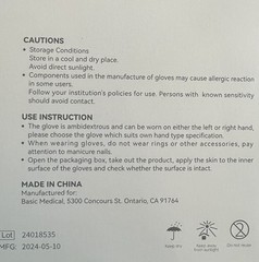 x2 Synguard Nitrile Exam Gloves, Small 100/Box – Powder Free