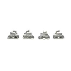 20 Sets Orthodontic Molar Bracket Buccal Tubes Roth MBT 022 1st 2nd ortodoncia