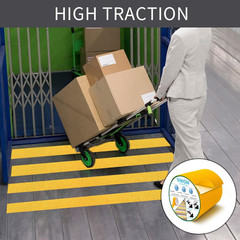 4 Inch X 30FT Anti Slip Safety Grip Tape Waterproof Traction Roll Light Yellow