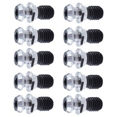10×CAT40 45°0.740″ Coolant Pull Stud Retention Knob for Mazak Fadal HURCO Okuma