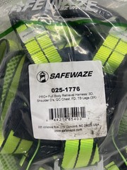Safewaze 025-1776 PRO Full Body Retrieval Harness