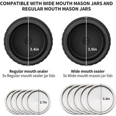 Mason Jar Electric Portable Vacuum Sealing Machine KZ-80S