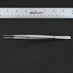 Aesculap BD662R Gerald Tissue Forceps Delicate 1×2 Teeth Straight 6 7/8 in