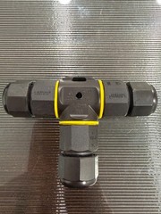 3 Way IP68 Waterproof Electrical Junction Box 3 Pin Outdoor Cable Connector 6X