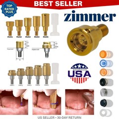 Dental Fit Zest Locator Abutment Legacy Anchor Overdenture Hiossen Zimmer Nobel