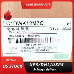 one snd LC1-DWK12M7C Contactor LC1DWK12M7C Ship US Free TAX