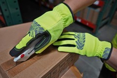 Command Utility Work Gloves; Touch Screen Conductive Palm and Fingers, High D…