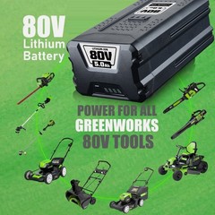 2pcs 5000mAh 80V Pro pack Lithium Battery GWL1840 For GBA80200 GBA80400 Battery