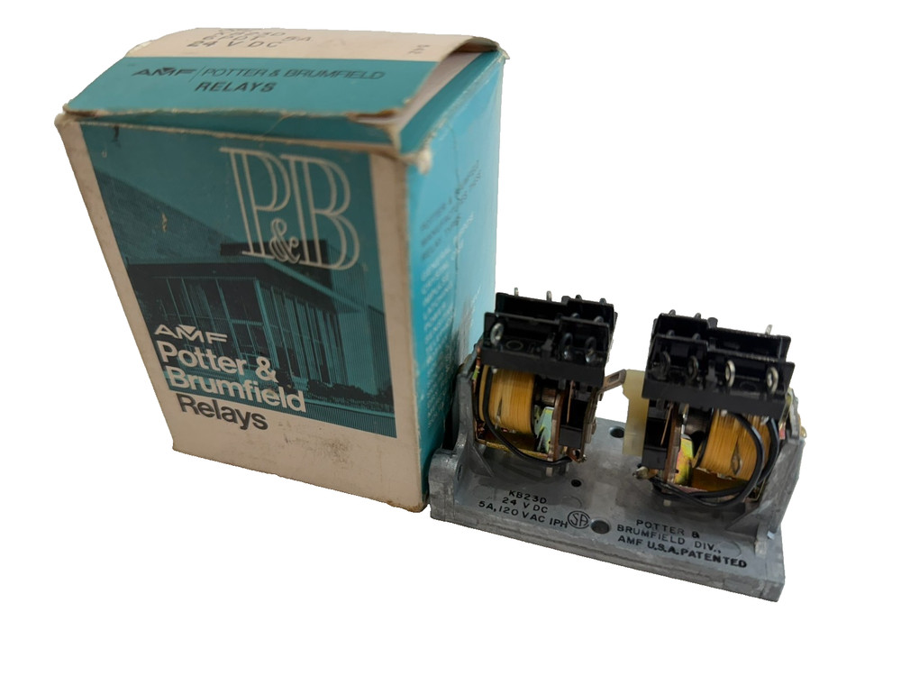 NEW POTTER & BRUMFIELD KB23D RELAY 24 VDC 5 A