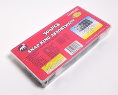 300 Snap Ring Assortment Kit Set Circlip 18 C-Clip Internal Retaining Ring Set