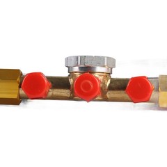 Automotive AC Gauge Set for R134a R12 R22 R502 3 Way AC Manifold Gauge Set V1P7