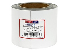 EternaBond RoofSeal White 4″ x25′ MicroSealant UV Stable RV Roof Seal Repair