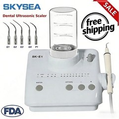 Dental Detachable Ultrasonic Piezo Scaler Handpiece Fit Woodpecker EMS 2*Bottles