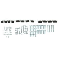 Shipping Container Shelving Shelf Bracket Black Steel Universal Pack of 4