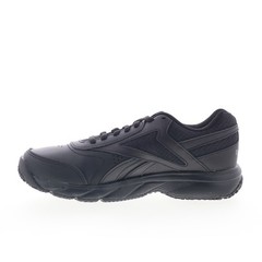Reebok Work N Cushion 4.0 Womens Black Leather Lace Up Work & Safety Shoes