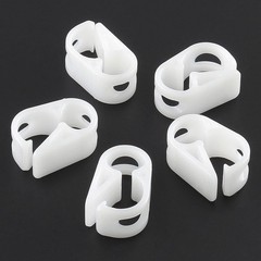 1/8-5/32 Inch Plastic Tubing Clamps Laboratory Pinch Valve Pack 5