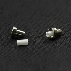 5x Fiber Optic Cable Tester Metal Head & Ceramic Sleeve For Visual Fault Locator