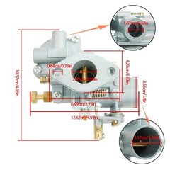 Carburetor For Zenith 24T2 For Massey Ferguson TE20 TEA20 TED20 Tractor 200361