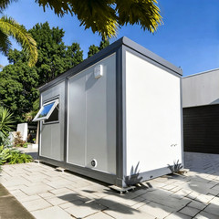Chery Industrial 13x7FT Mobile Prefab Office with Bathroom&Bedroom