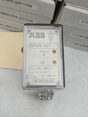 ABB SPER 1C1 TRIP CIRCUIT SEPERVISION RELAY RS 485 002-AA EMS NO 904020284