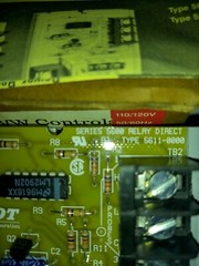B/W Controls Series 56 Solid State Control Relay Part # 56-110000 Cat. # 5600-11