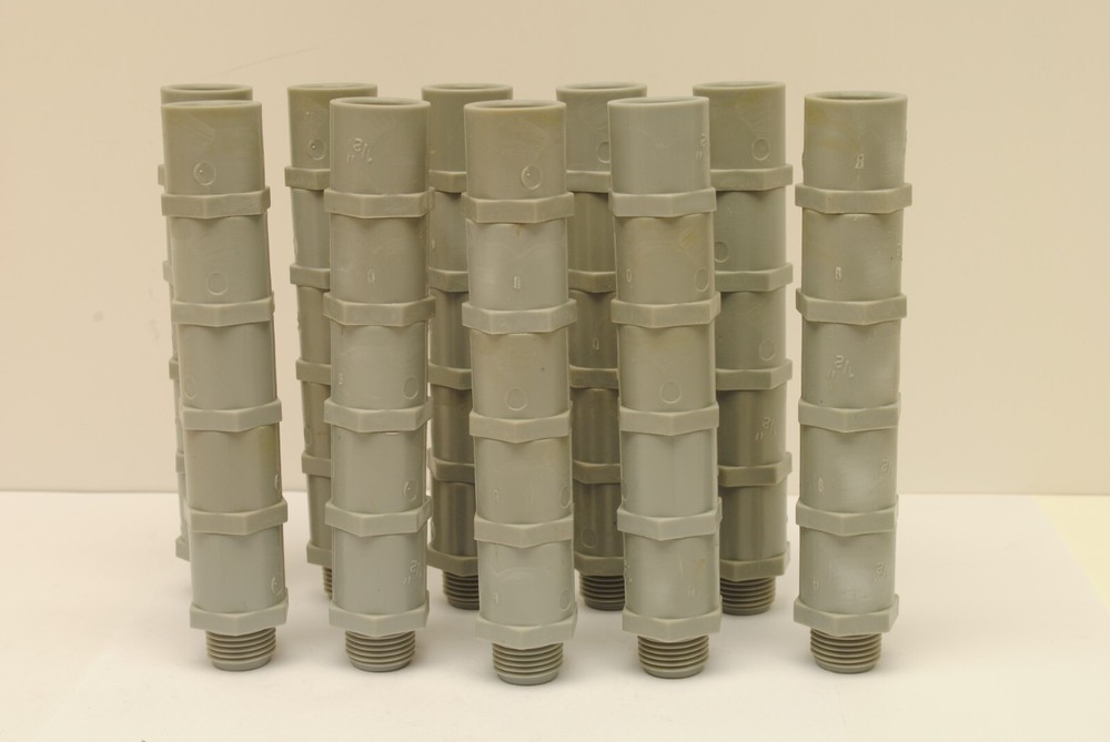 Lot of 50 Pieces 1/2″ PVC Male Terminal Adapters For Electrical PVC Conduit
