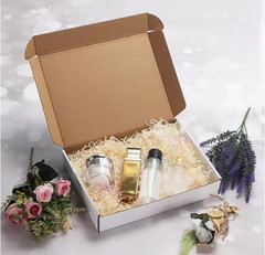 9X6X2 Shipping Boxes Set of 50, White Small Corrugated Cardboard Box, Mailer Box
