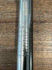 Precision Instruments Torque Wrench M1R50H 1/4” Drive 10-50 In lbs. Click Style