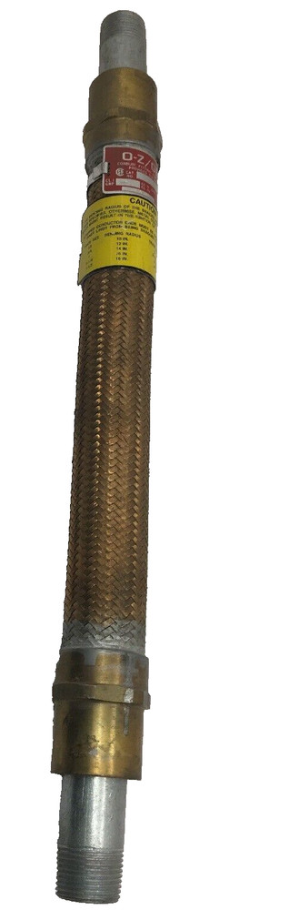 ECHF-75-10 O.Z./GEDNEY 3/4-INCH X 10-INCH LENGTH HAZARDOUS LOCATION FLEXIBLE FIX