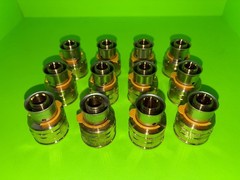 1/2 Pex Press Pureflow x 1/2 Female Thread Adapter Brass Viega 6ct for $30