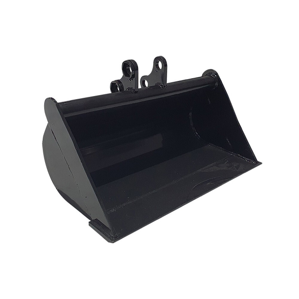 AGT 20in Excavator Plain Bucket Attachment Toothless for Mini Digger 0.8-1.8ton