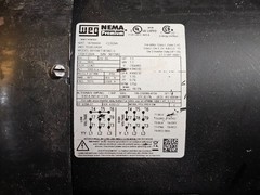 Weg NEMA 00158ET3E56C-S General Purpose Motor Fan Cooled, Rigid 1.5HP 230/460V