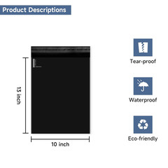 KKBESTPACK 100 Large Poly Mailers 10X13 Shipping Bags for Small Business – Self