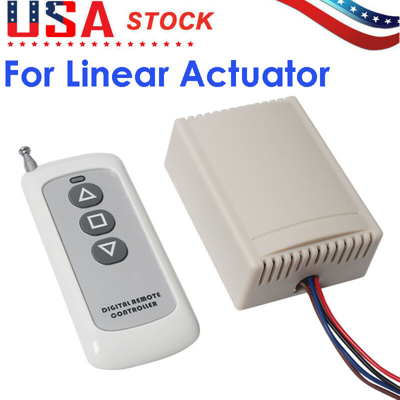 12V 24V Motor Linear Actuator Wireless Remote Controller Forward Reverse Control