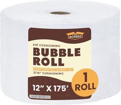 12 inch x 175 feet Bubble Roll Small Bubble 3/16 inch Cushioning Wrap Perforated