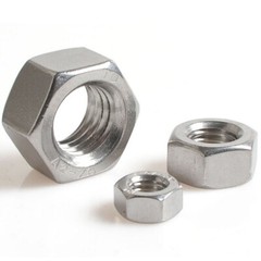 M10/M12/M14/M16/M18/M20/M22-M27 304 Stainless Steel Hexagonal Nut DIN934 SUS304