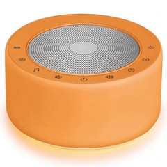 Kipcush White Noise Machine for Baby & Adults, 30 Standard, Angel V3 Orange