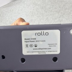Rollo X1038 Label Printer with WIFI Cable. Tested And Working