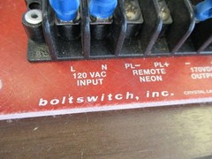 Boltswitch Capacitor Unit CAP-3 120VAC Input 170VDC Output Used