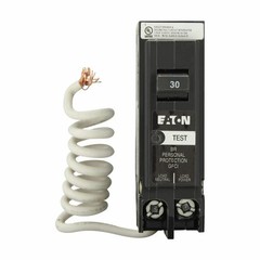 NEW Eaton BRN130GF 30 Amp 1-Pole 120/240V GFCI Plug-On Circuit Breaker