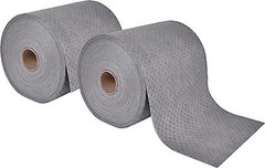 2pcs Aain LT010A Oil-Only Absorbent Mat Pad ,150′ x 15″ Oil Absorbent Mat Roll