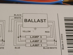 Keystone KTSB-E-0824-23-1-S 120V SMART WIRE 2 AND 3 LAMP SIGN BALLAST (HO LAMPS)