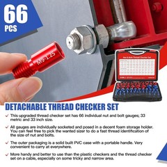 Thread Checker Set – 66 Gauges Standard & Metric