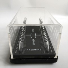 Dental Orthodontic Arch wire Storage Box Organizer Holder Acrylic Placement Case